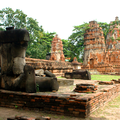 Leaning Prangs of Wat Mahathat