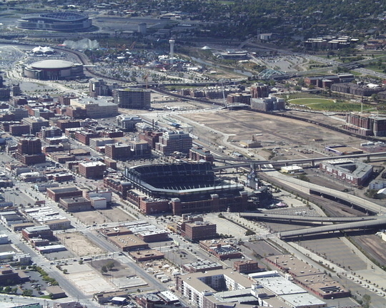 Mile High Stadium, The Pepsi Center, and Coors Field