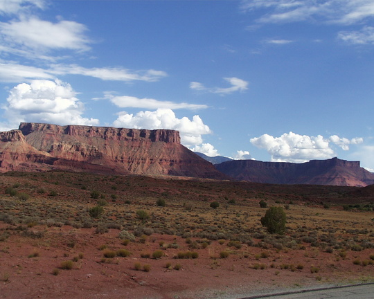 Scenic Drive to Moab, UT