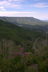View from top of Grand Mesa