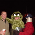 A guy who came in his pants (Tom Feldkamp), Oscar the Grouch (Joe Wise) and Bruno