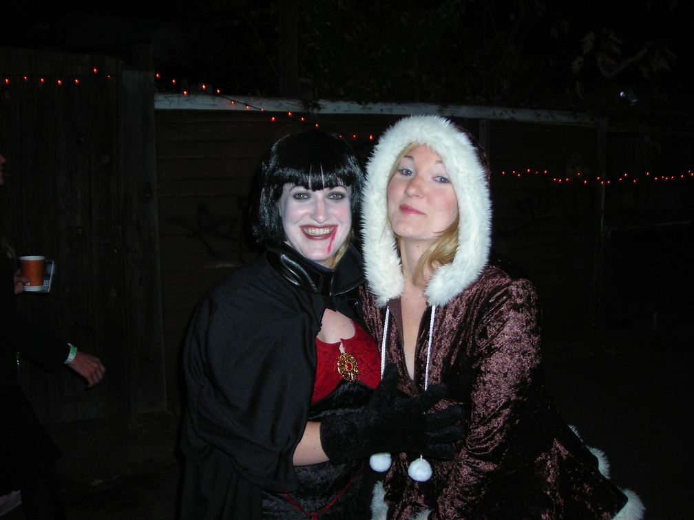 Vampire (Steph Terry) and Eskiho (Jen Terry)