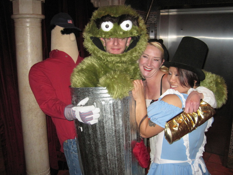 Oscar the Grouch, the Wench, and Alice in Wonderland