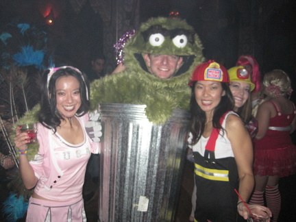 Cheerleader, Oscar the Grouch, and a Chilean Miner
