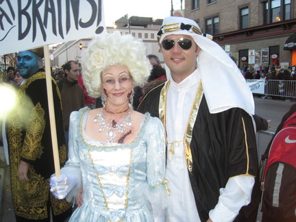 Zombie Marie Antoinette and The Sheik