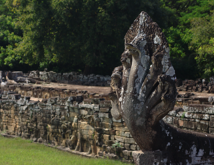 Naga at the Terrace of Elephants