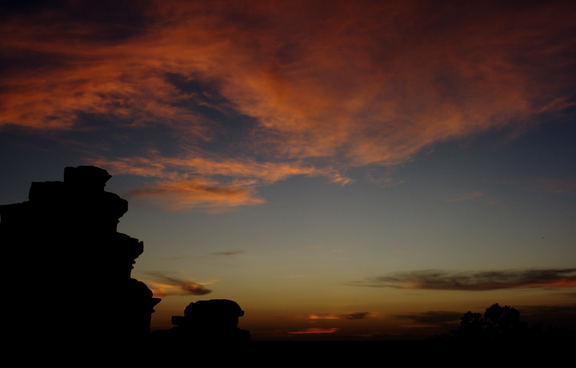 Sunset on Phnom Bakheng