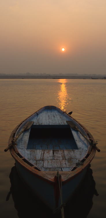 Sunrise over th Ganges