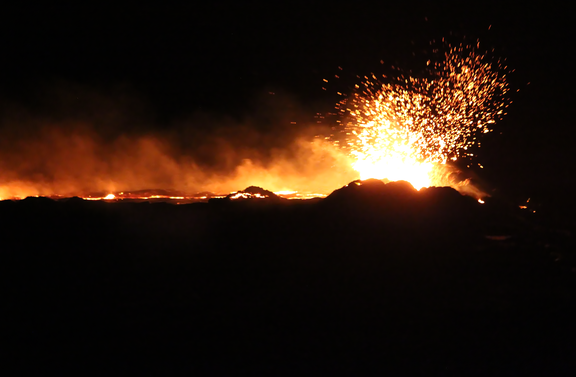 Volcano in the Danakil Depression