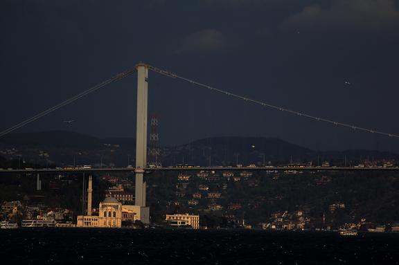 Ortakoy Mosque and  Bosphorus Bridge