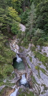 Waterfalls at Neuschwanstein Castle