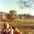 1979 Dana  amp  Joe in leaves