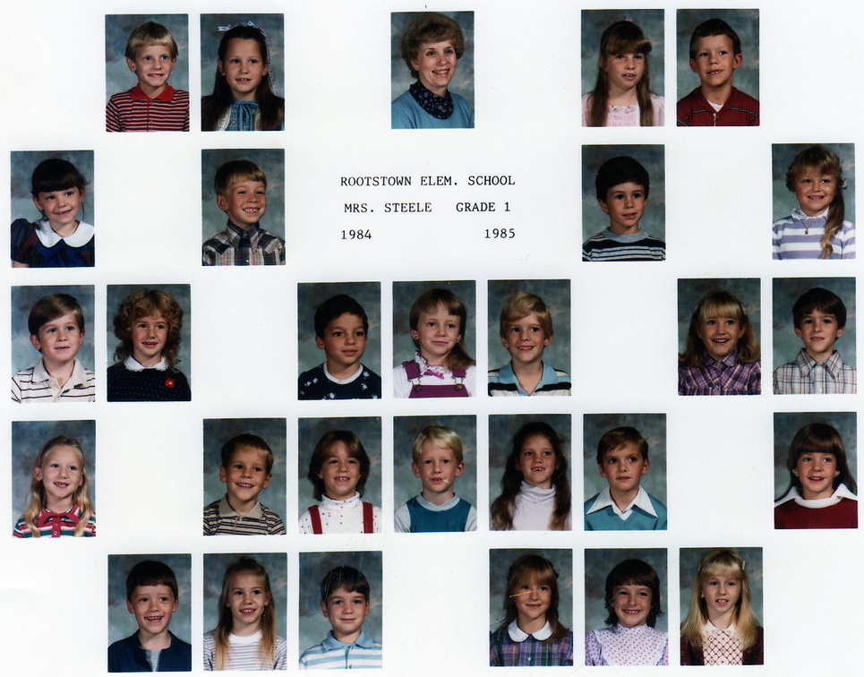1984 Dana 1st grade class712