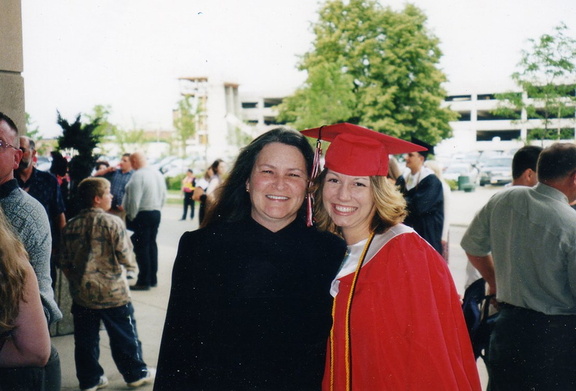 2003 Marilyn and Emily at graduation790